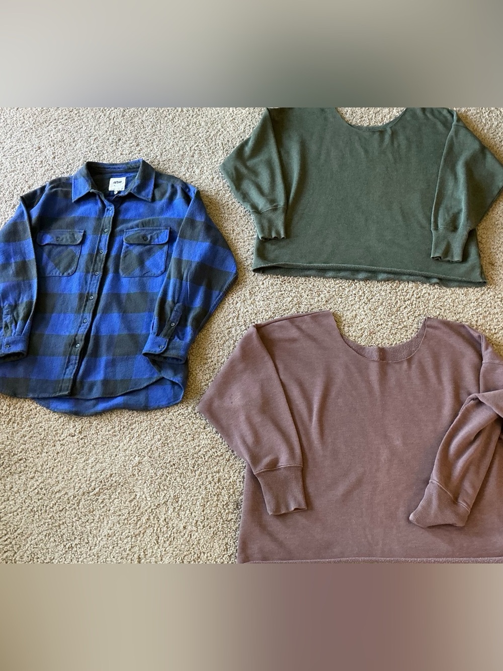 Lot of 3 “aerie” Tops Size Medium Fit Like a Large